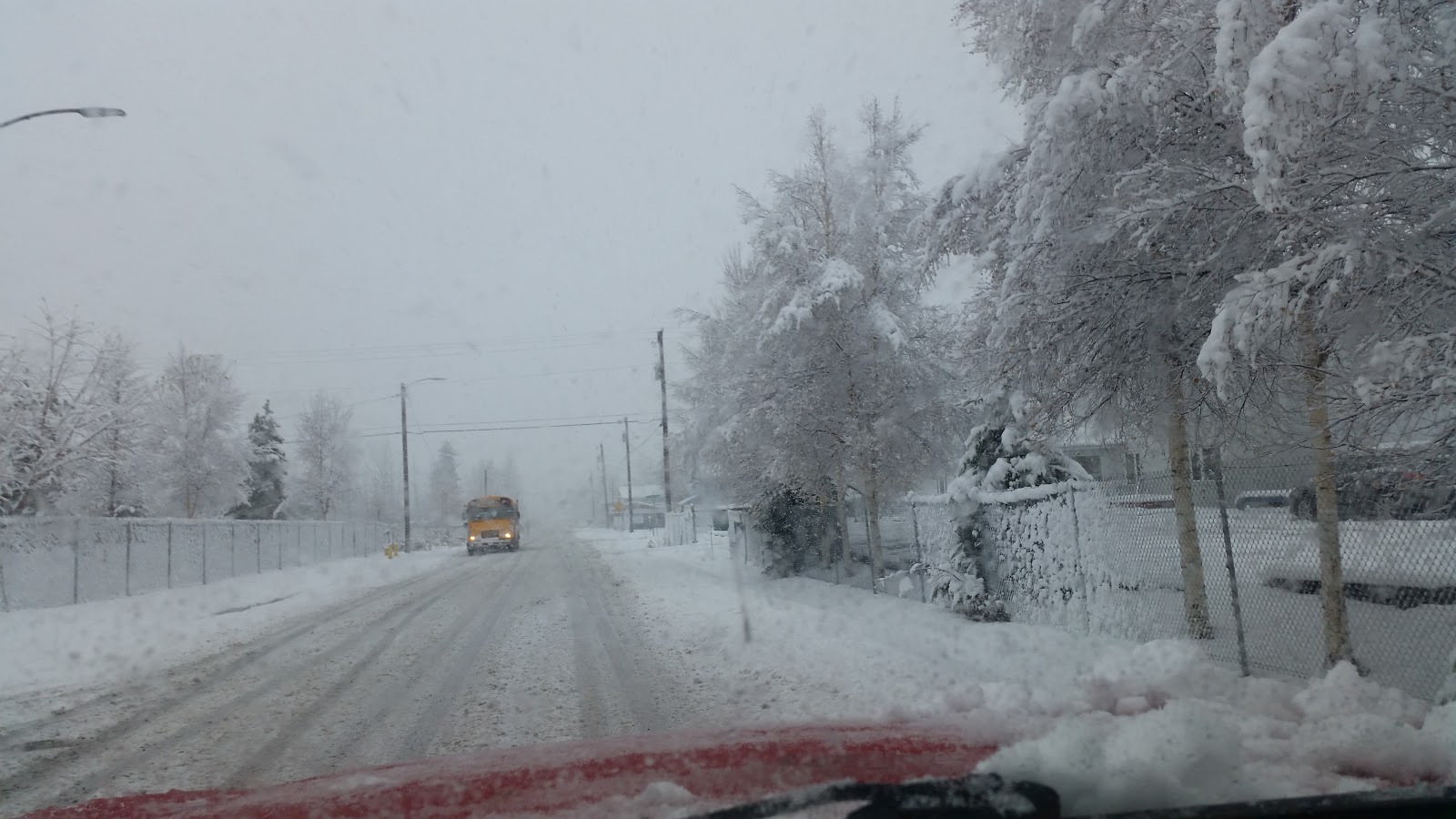 Fairbanks power outages due to heavy snowfall