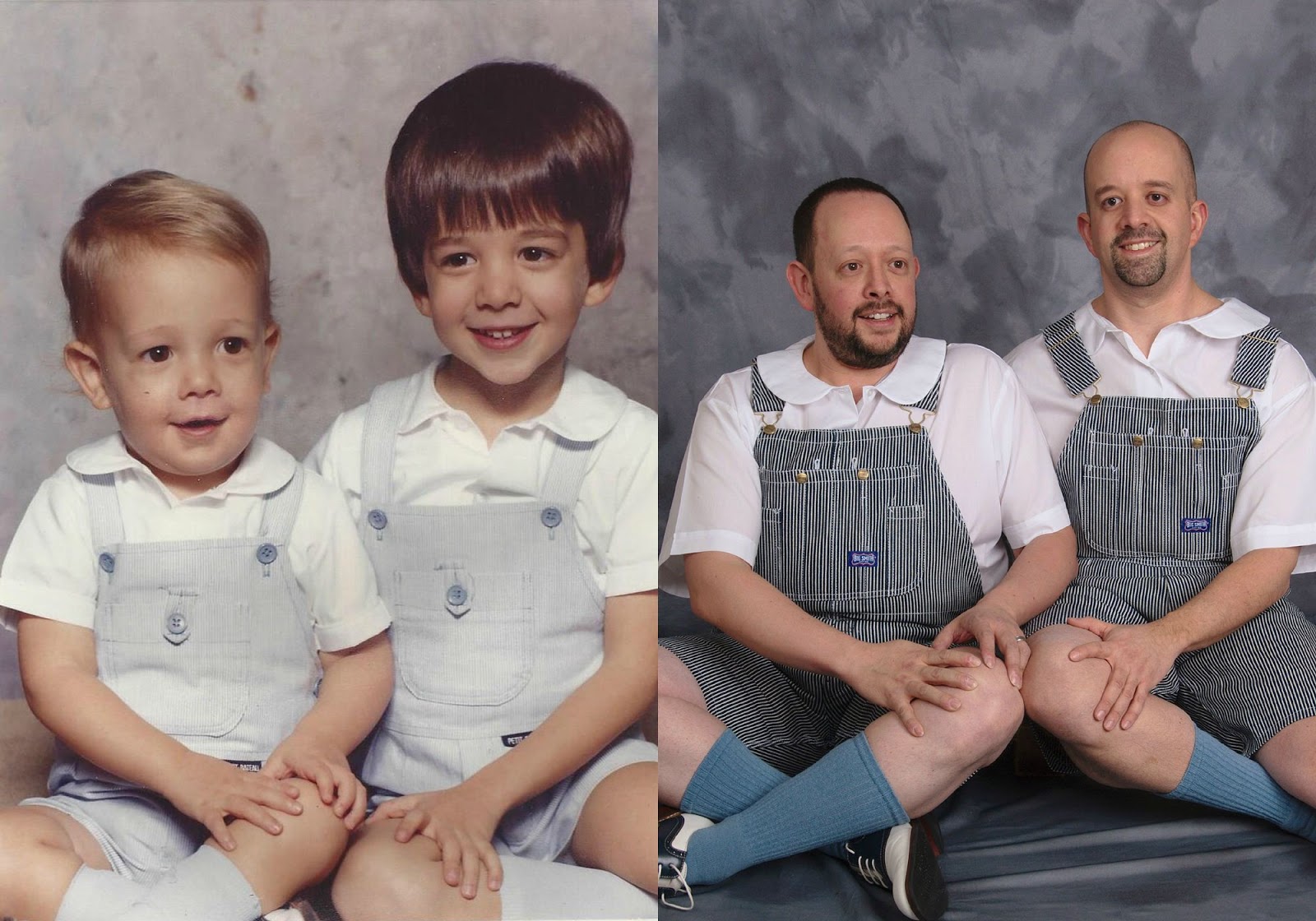 В детстве и многое другое. Люди в детстве и взрослые. Семейные снимки в детстве и сейчас. Семейные фото до и после. Семейные фотосессии спустя года.