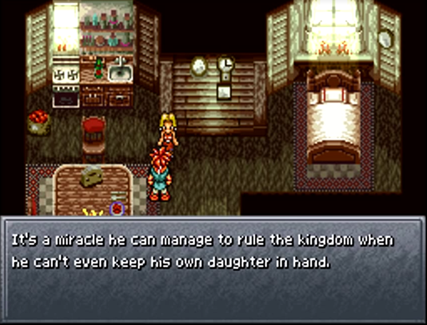 Crono visits a home in 1000 AD