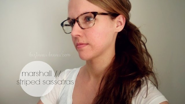 Warby Parker eyewear: marshall // striped sassafras