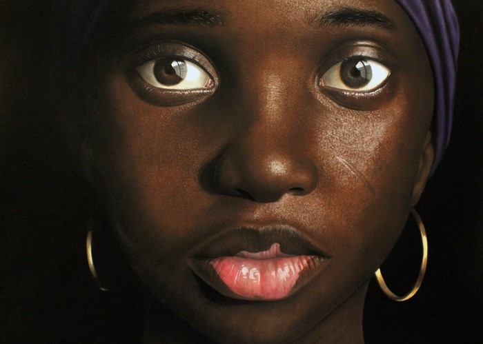 Нигерийский художник. Babajide Olatunji Нигерийский художник