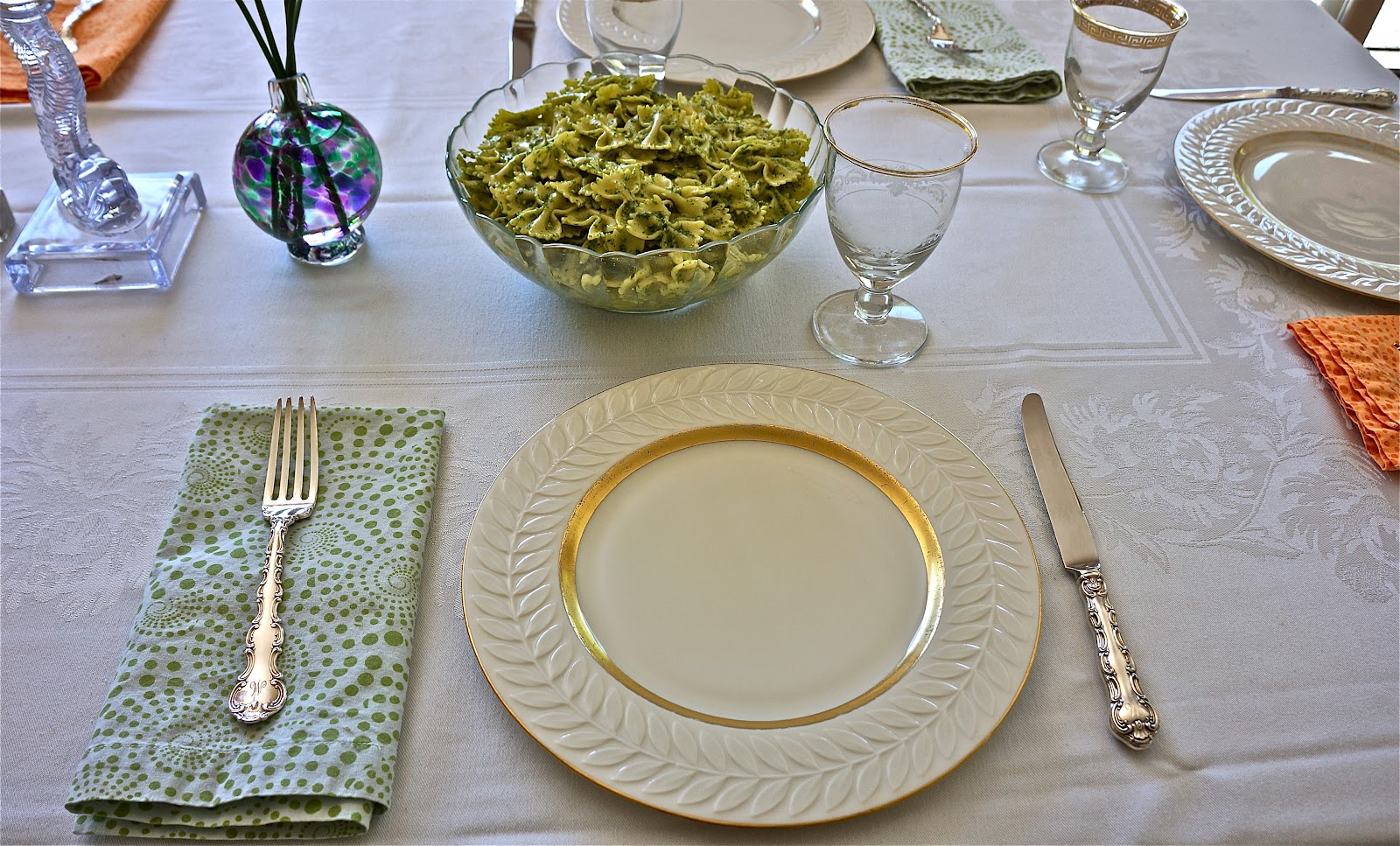 Divvy Up Dining: The Full Menu - A simple but elegant luncheon