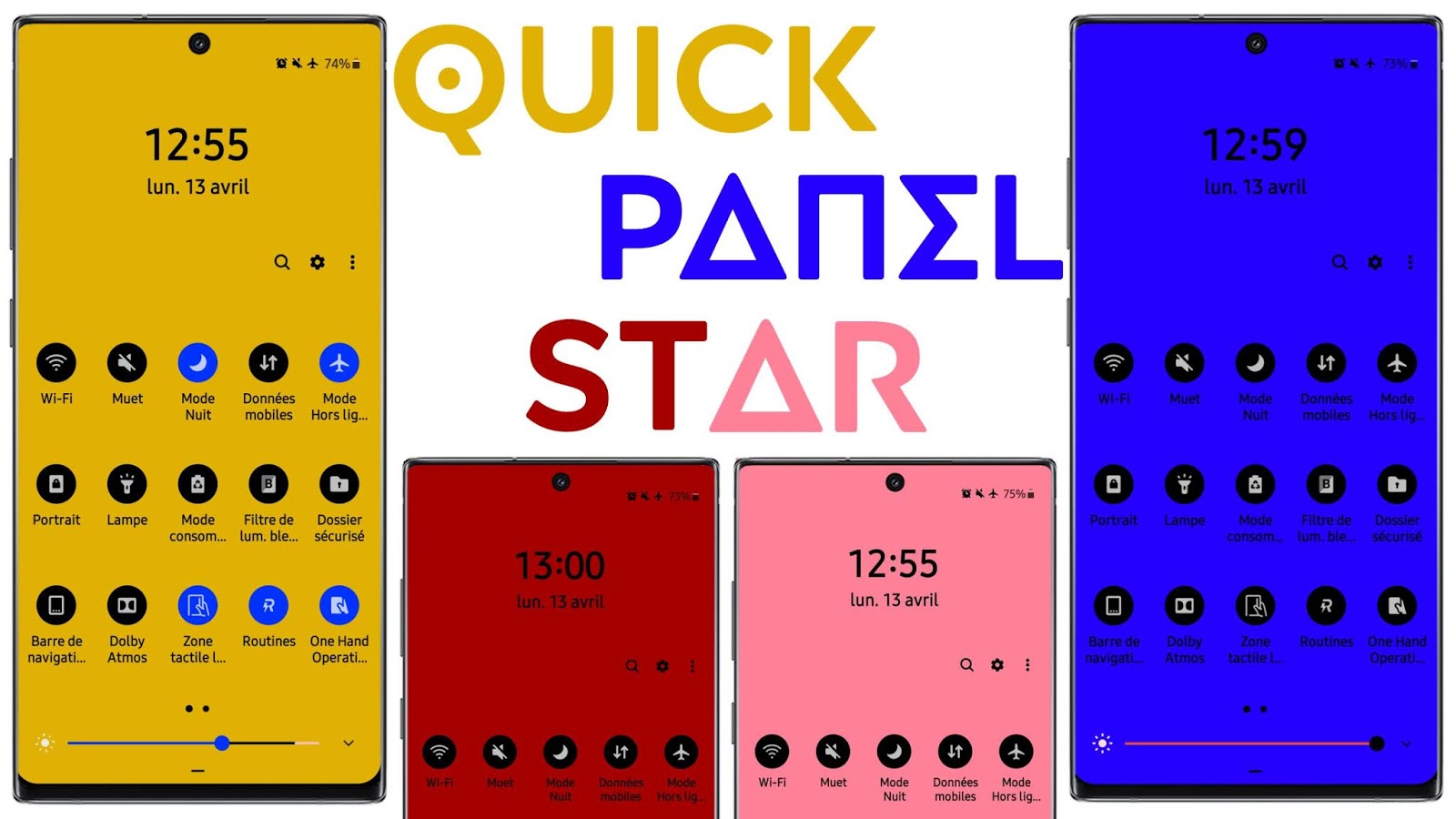 Quickpanel star