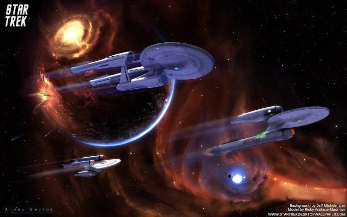 Star Trek Alpha Sector Wallpaper