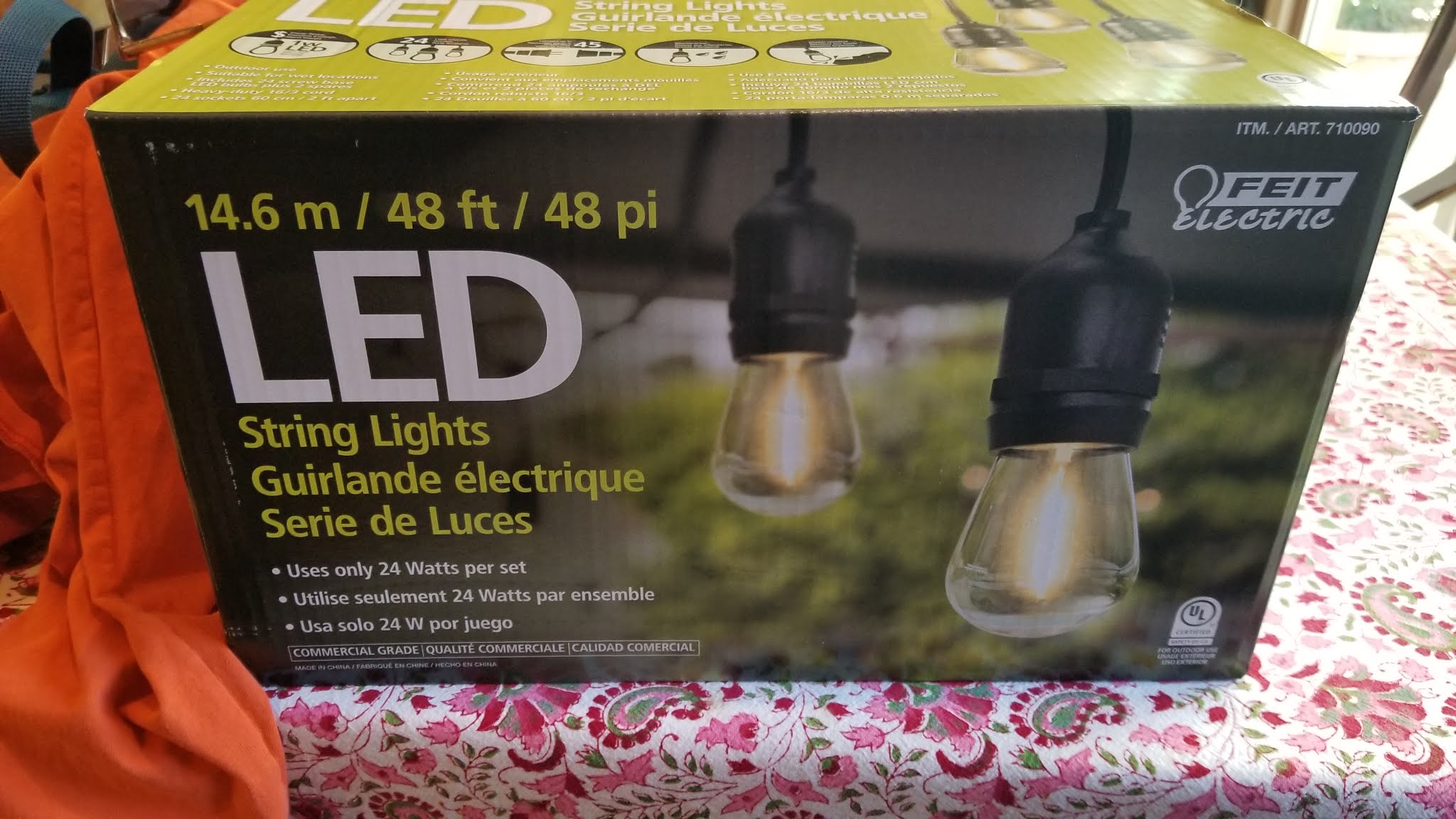 The 2 Minute Gardener Photos Costco Cafe Lights (also known as