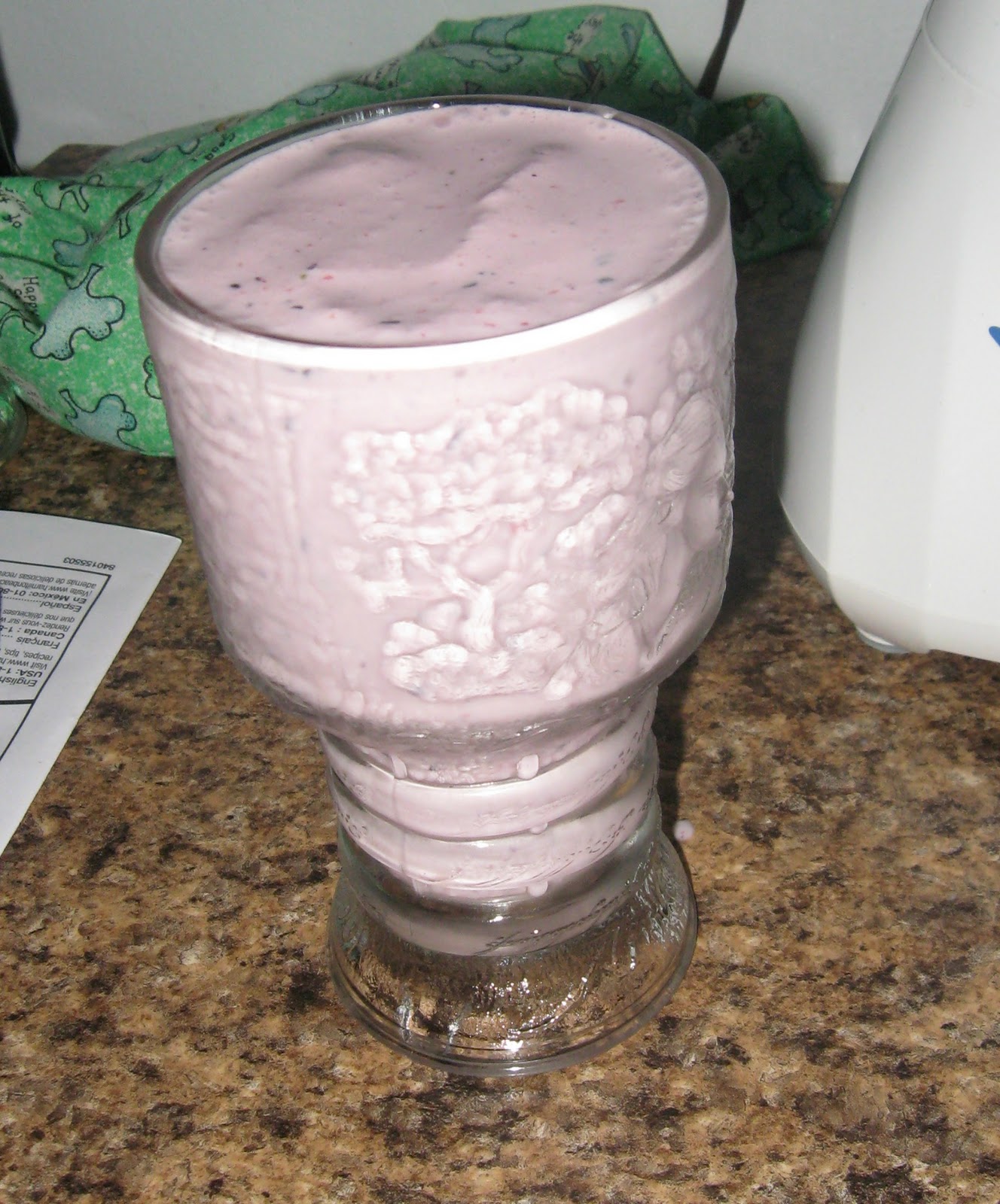 The Cooking Actress Mixed Berry Milkshake