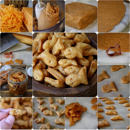 Whole Wheat Goldfish Crackersand a few Sharks (for good measure