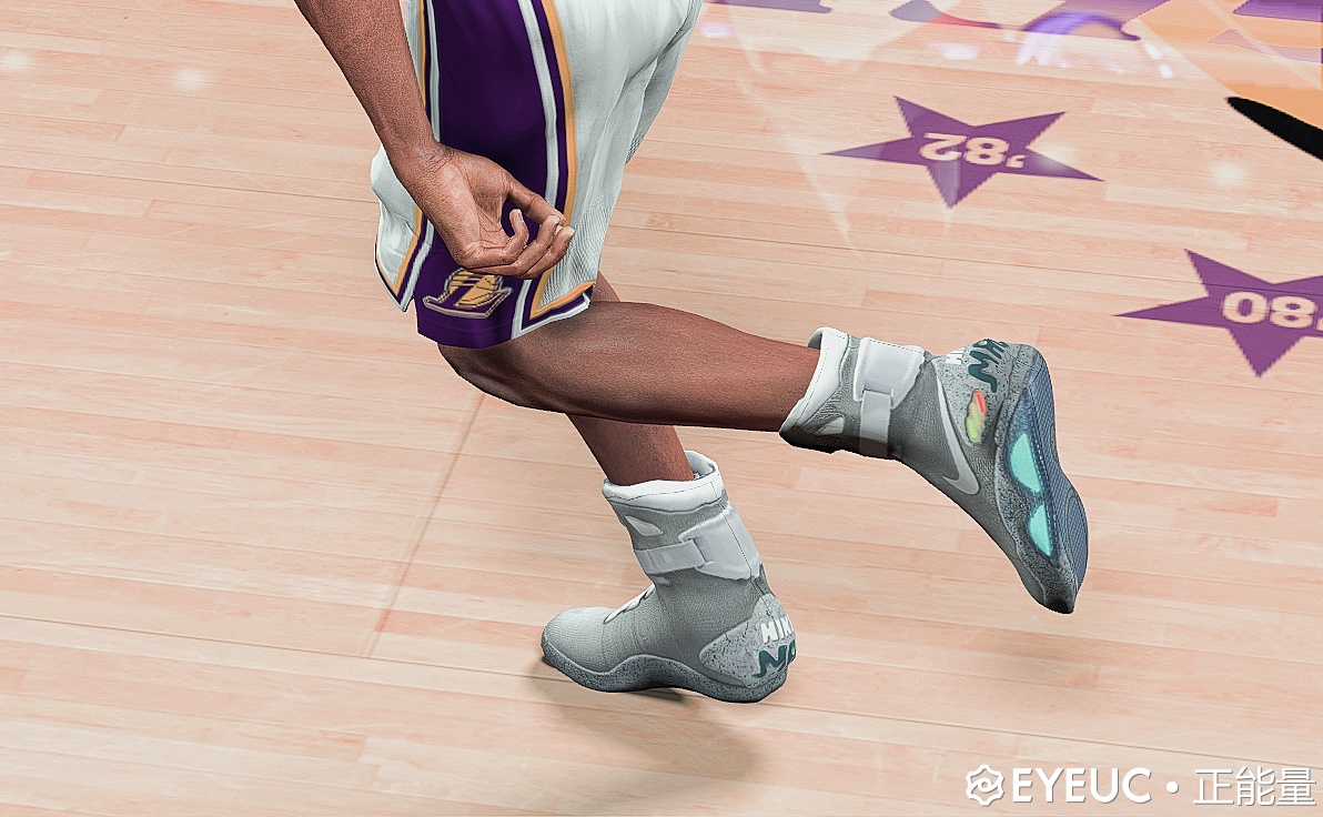 NBA 2K21 Nike MAG Back to the Future Shoes by TGsoGood