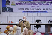 Sekda Aceh Perintahkan Dinas Pendidikan Tingkatkan Kinerja