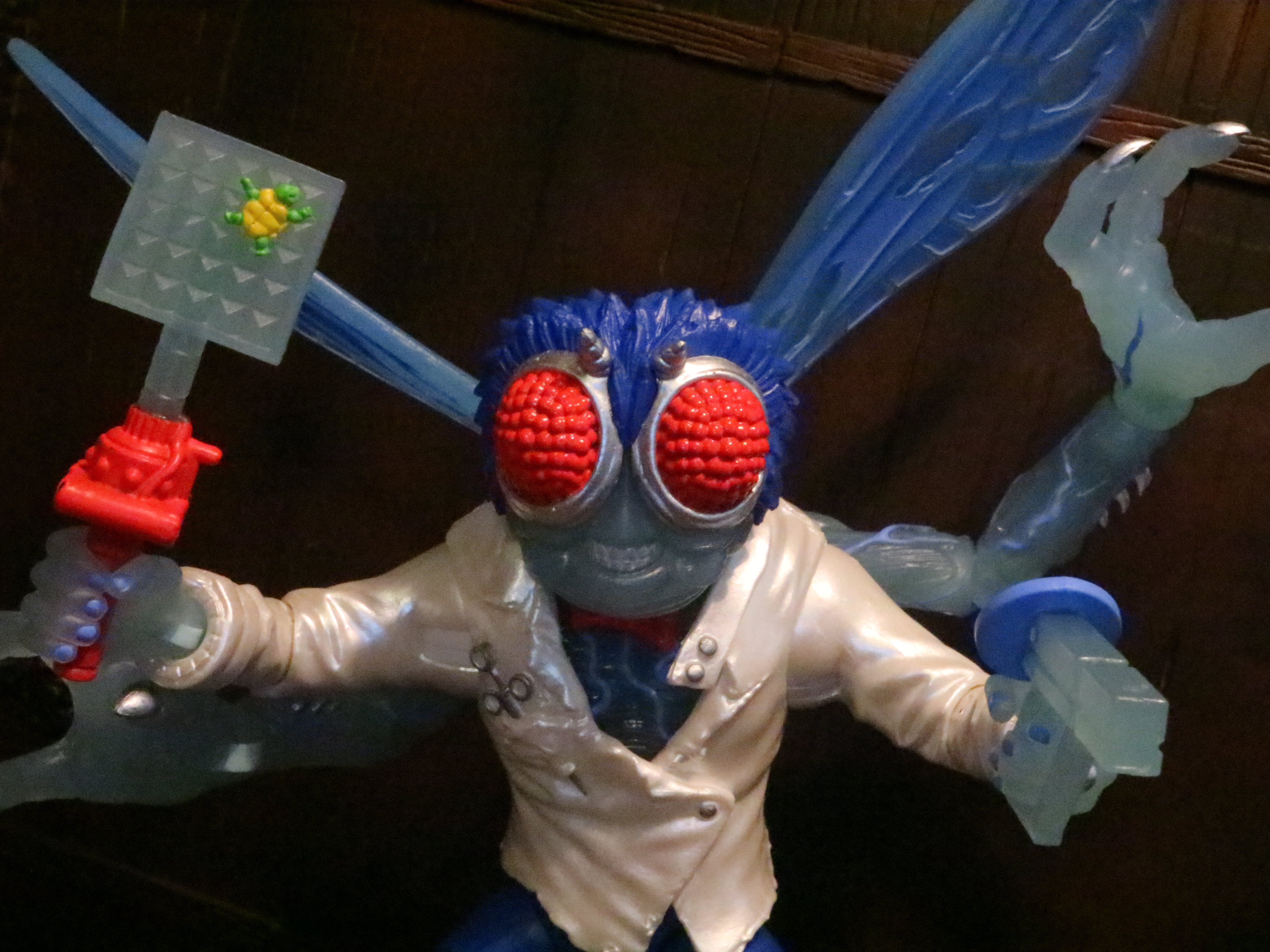 Action Figure Barbecue Action Figure Review Baxter Stockman Glow In The Dark From Teenage Mutant Ninja Turtles Ultimates By Super7