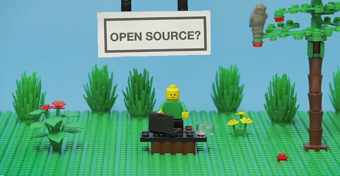 definicion de open source con Legos