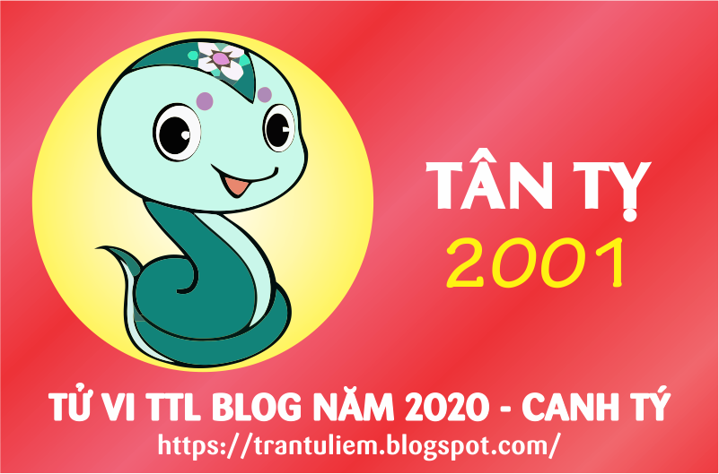 TỬ VI TUỔI TÂN TỴ 2001 NĂM 2020