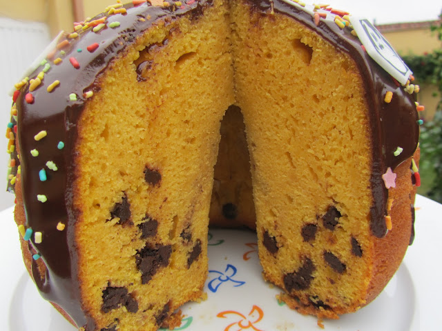  <strong>Bizcocho</strong> de <strong>calabaza</strong> y <strong>chocolate</strong> 