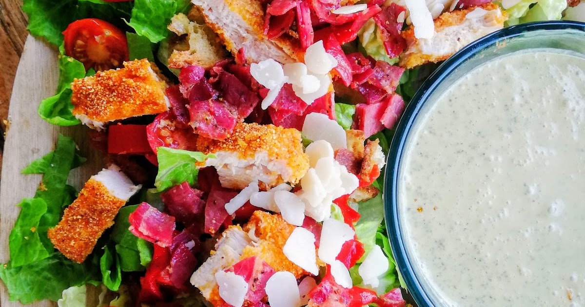 La main à la Pat SALADE CESAR DE JAMIE OLIVER