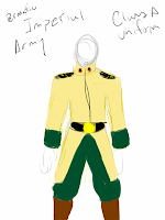 The Class A Uniform of the Permatic Imperial Army. (circa  150 PIY) 