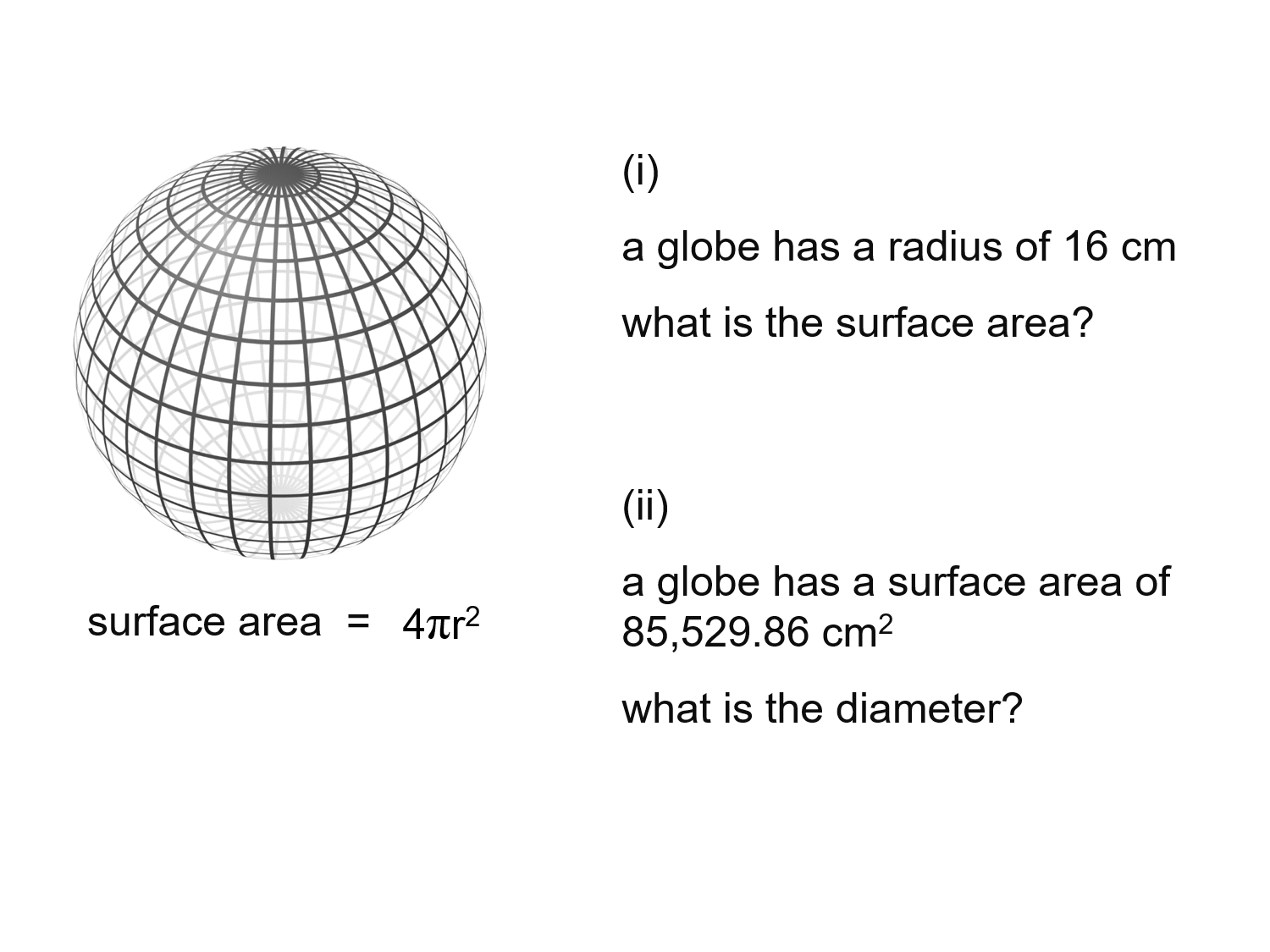 Median Don Steward Mathematics Teaching Sphere Volume And Surface Area