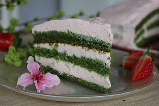 Increíble tarta de espinacas y queso mascarpone