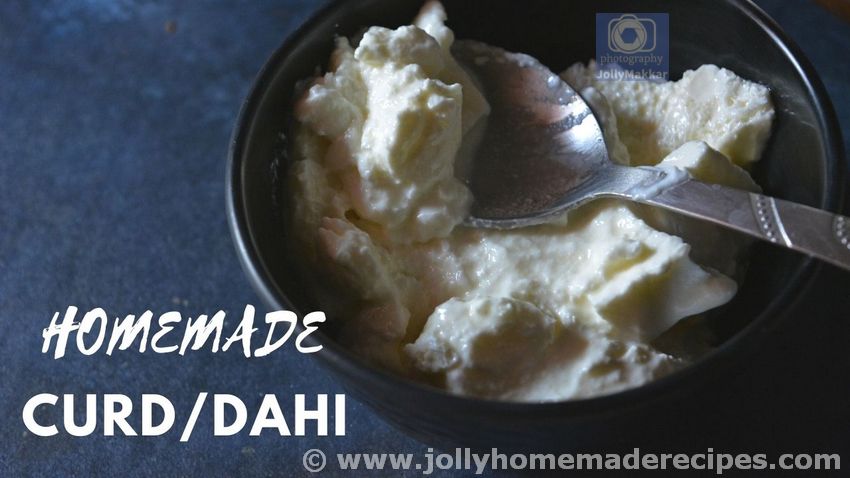 Homemade Dahi Recipe
