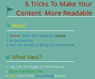 how to make your content more readable