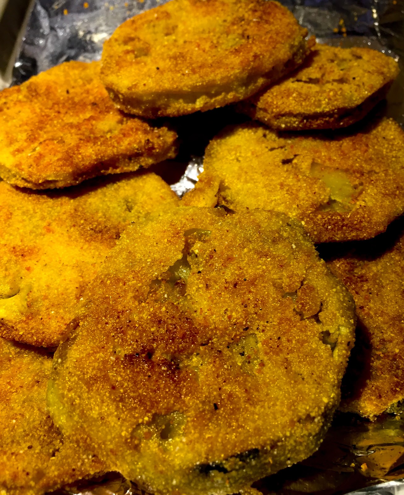 Ain't no cooking like Momma's Buttermilk Soaked Fried Eggplant