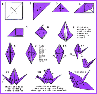 Cara Membuat Origami Burung Sederhana