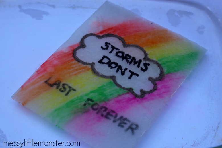 Paper Towel Art Is it magic or science?! Messy Little Monster