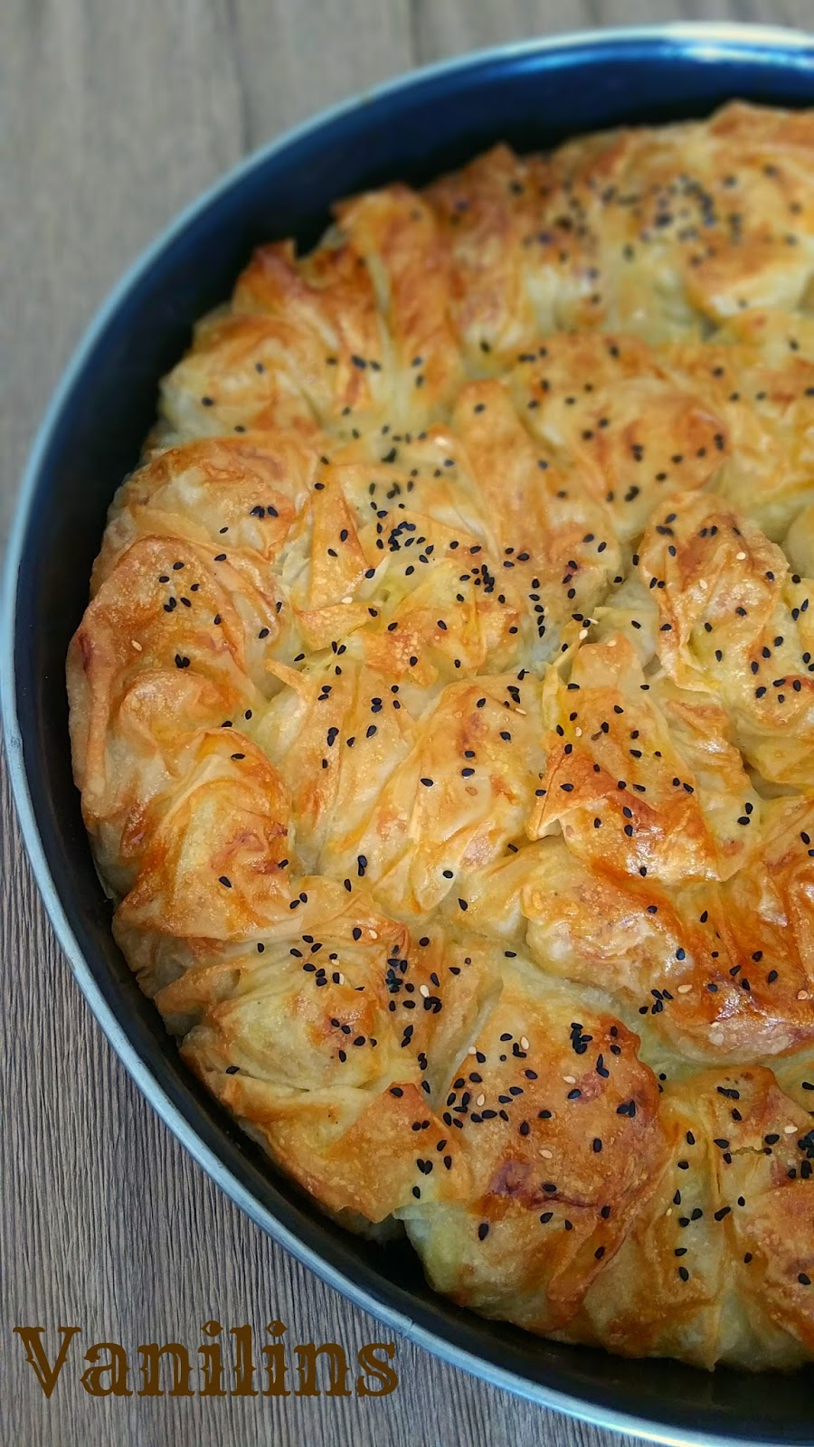 Sodalı börek (patatesli,kaşarlı) Vanilins
