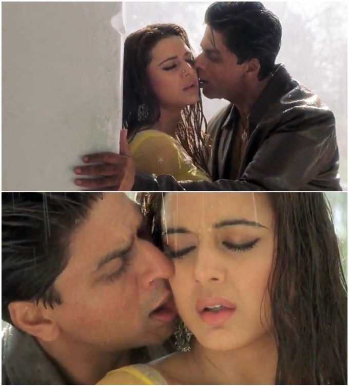 Bollywood Actress In Hot Rain Songs - Indian Mirchi Actress Pictures