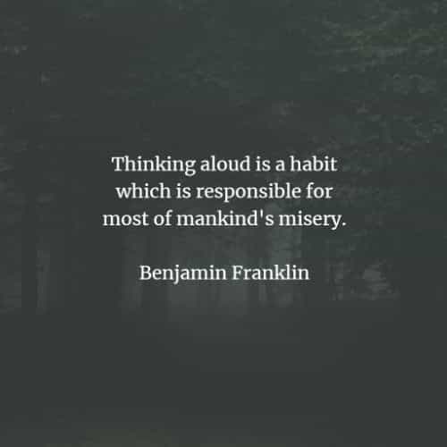 70 Famous quotes and sayings by Benjamin Franklin