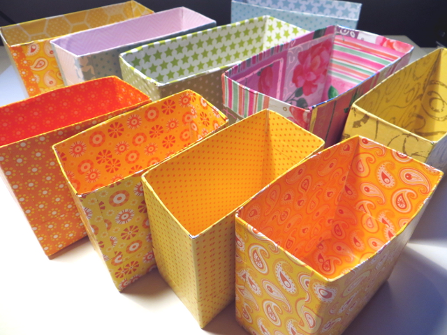 Shelf Liner Ideas - Recycled Shelf Liners