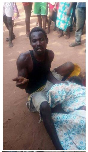 SEE PHOTOS: Man Cuts Off His Mum Head With Matchet In Uzebba, Edo State