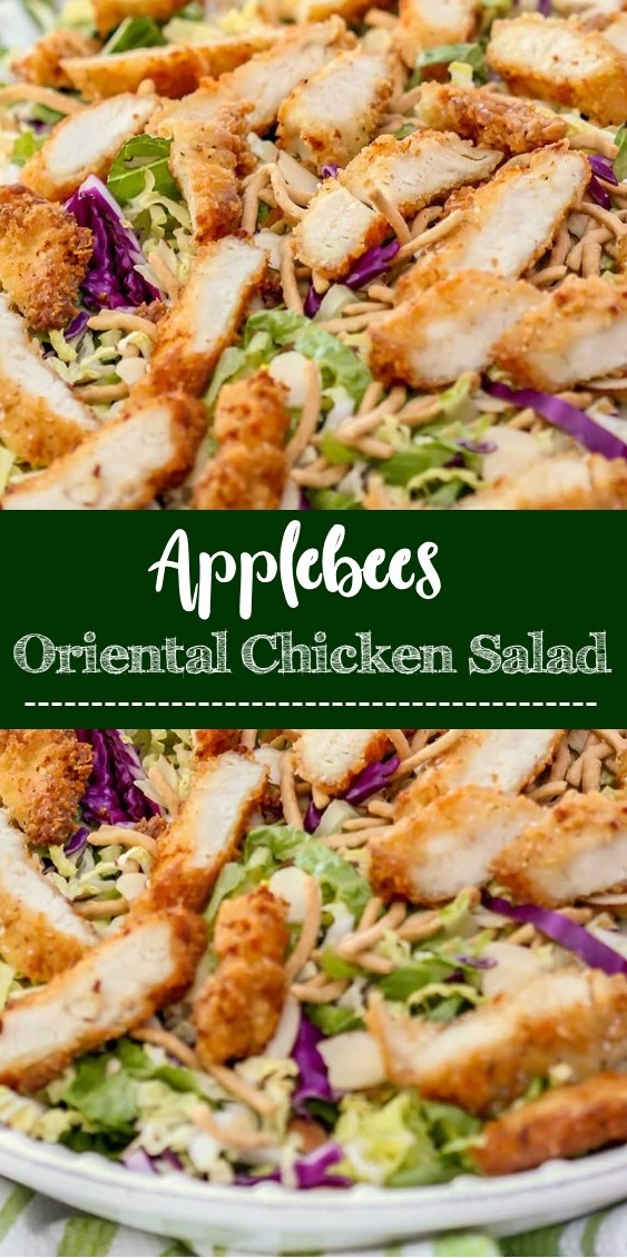 Applebees Oriental Chicken Salad Food Info