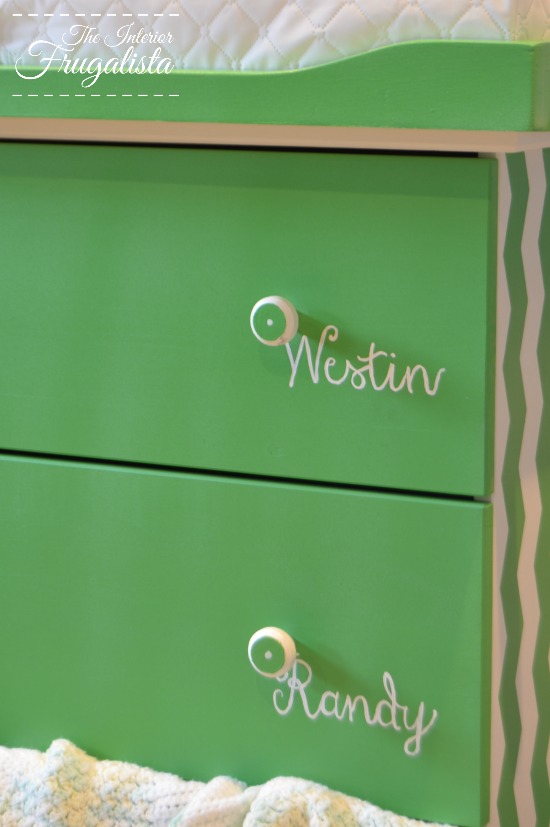 IKEA Tarva Change Table Hack {and a baby shower} Interior Frugalista