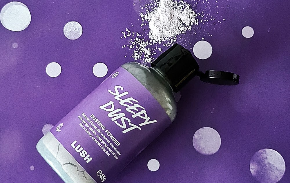 Lush Sleepy Dust Dusting Powder.