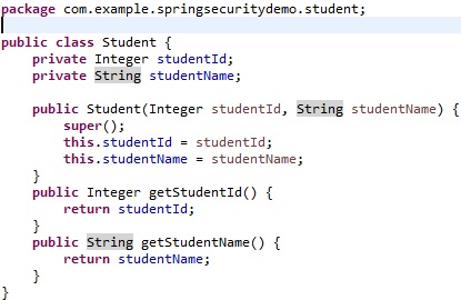 Discount spring security example in java Hotsell