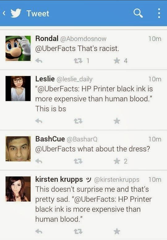 Kachi Zone's Blog Hmm... HP Printer black ink is more expensive than