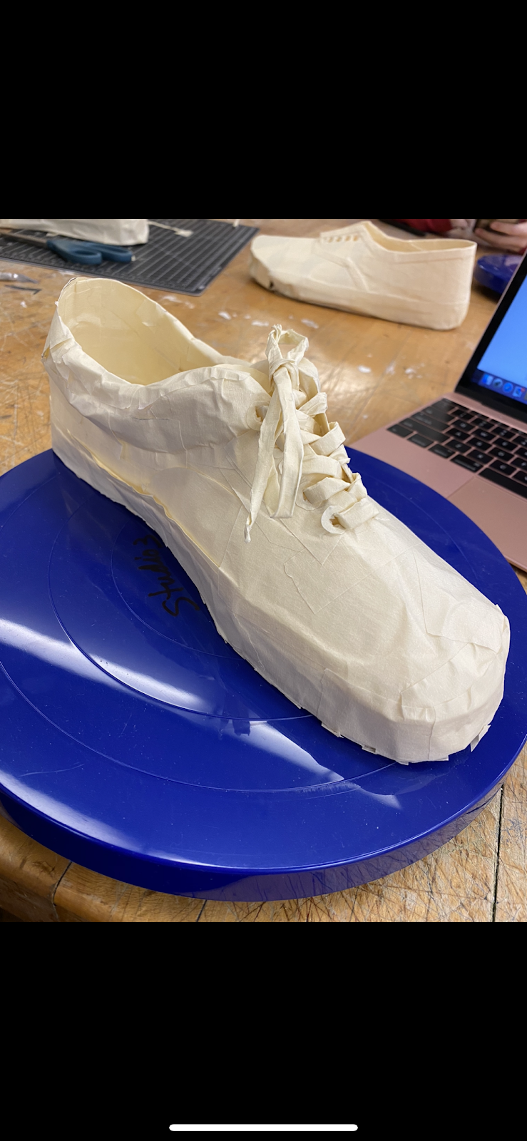 Masking Tape Shoes
