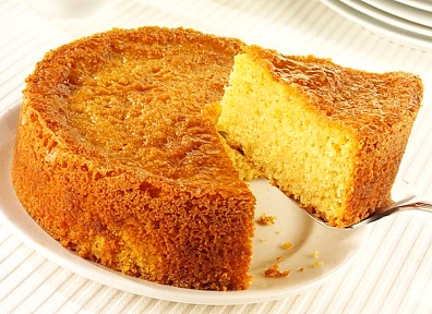 Tortas faciles y caseras: Torta de vainilla esponjosa casera y facil