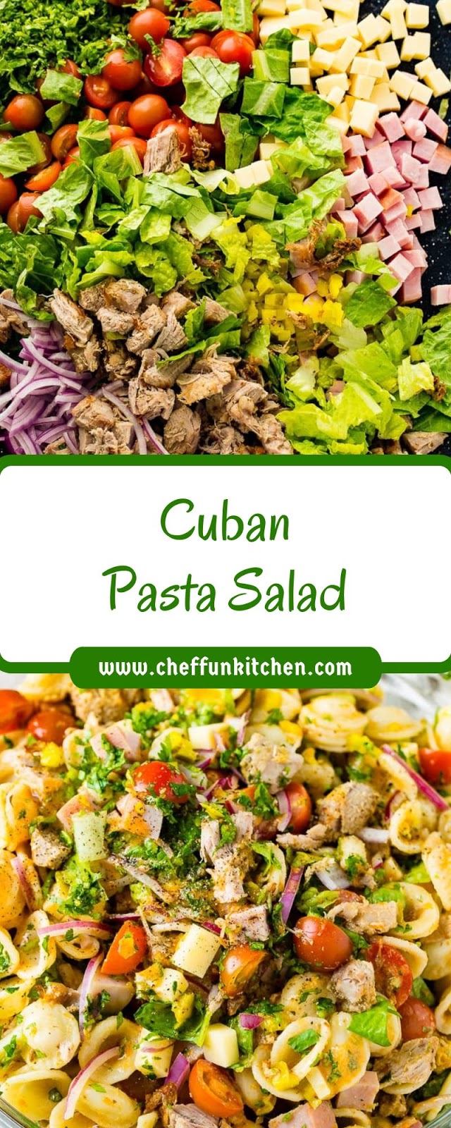 Cuban Pasta Salad Cuban Pasta Salad