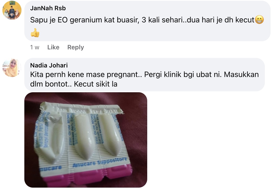 ubat buasir untuk ibu mengandung  Max Coleman