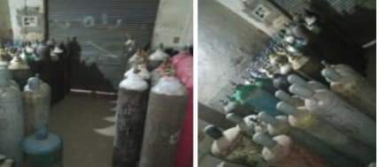 ضبط 150 إسطوانة لغاز الأكسجين داخل مخزن غير مرخص بالقاهرة بقصد الإتجار لتحقيق أرباح غير مشروعة