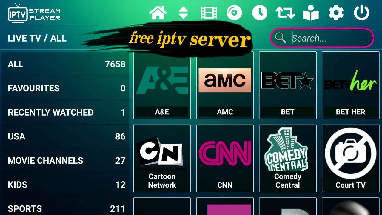 مولد سيرفرات iptv مجاني متجدد يوميا | Free iptv m3u