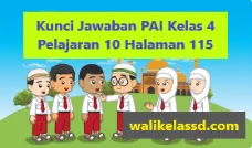 Kunci Jawaban Pai Kelas 4 Pelajaran 10 Halaman 115 Wali Kelas Sd