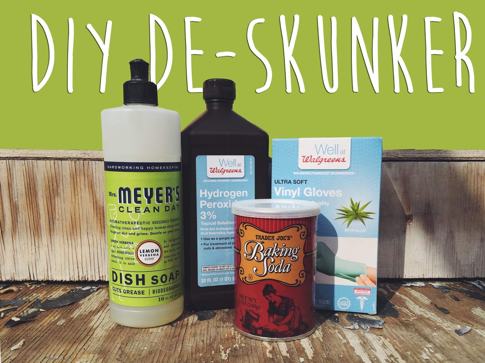 DIY DeSkunker Path & Paw