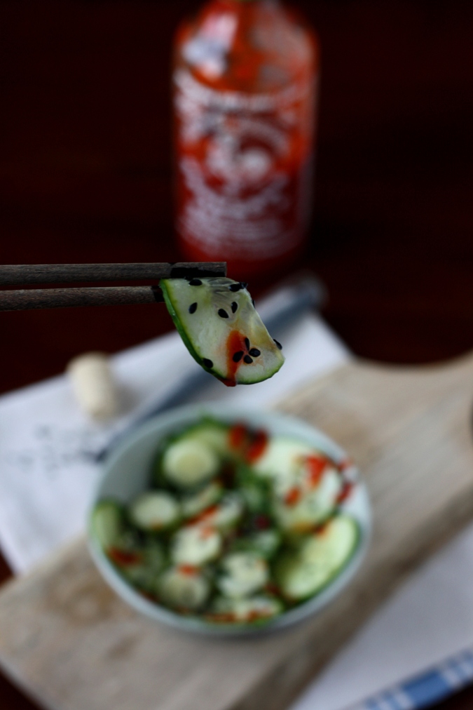 Mango & Tomato Asian Cucumber And Hearts Of Palm Salad Perfect For A