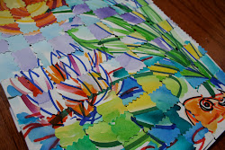 weaving permanent paper marker watercolor project kid projects markers paintings resist craft water together looms friendly favorite round paint crafts