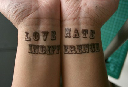 Master Tattoos: Love Hate Tattoo