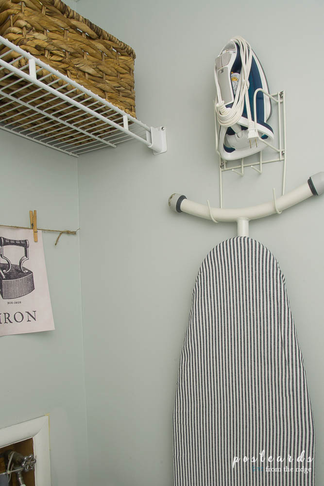ironing board cover from Pottery Barn