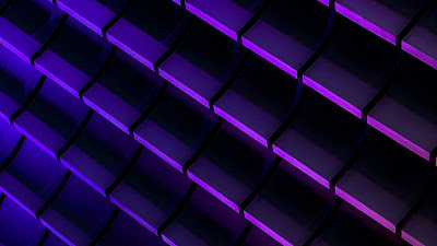 HD Wallpaper Abstract, Lines, Neon, Purple