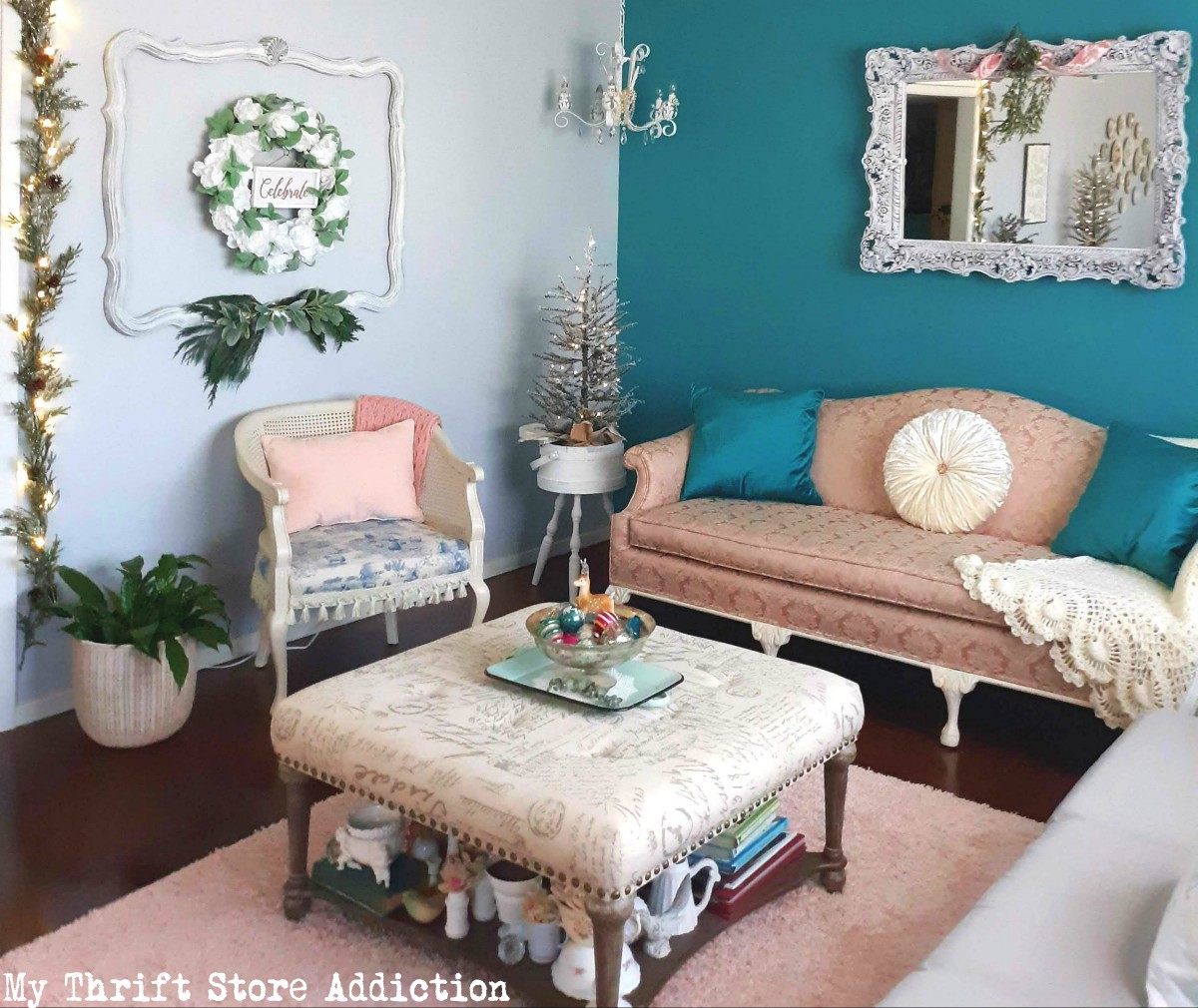 Christmas home tour by My Thrift Store Addiction 